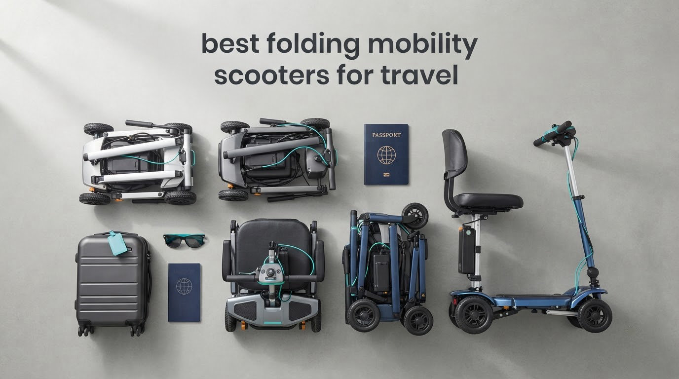 best folding mobility scooters for travel