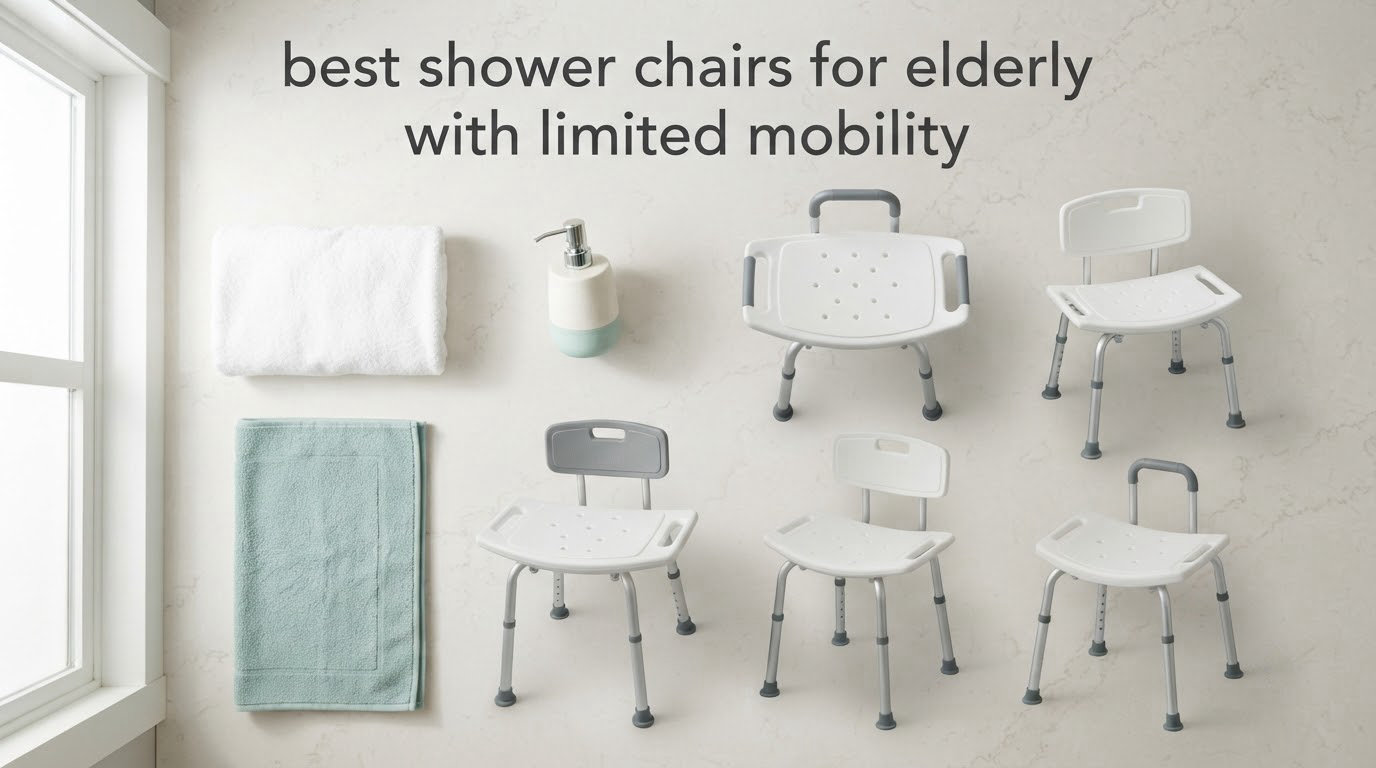 best shower chairs for elderly with limited mobility