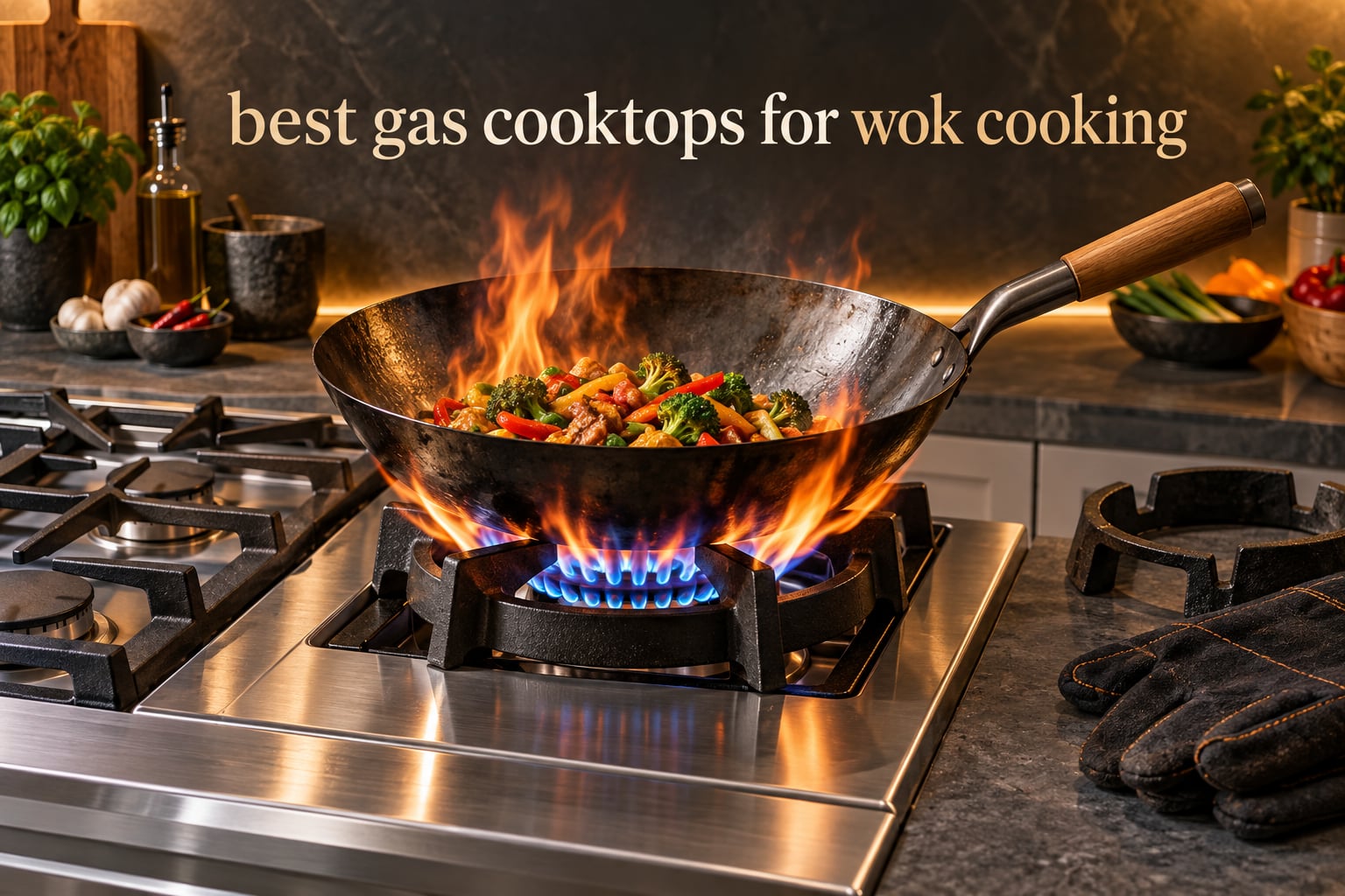 best gas cooktops for wok cooking
