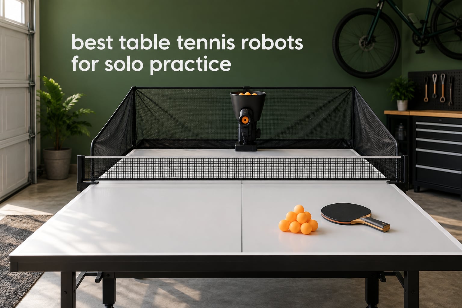 best table tennis robots for solo practice