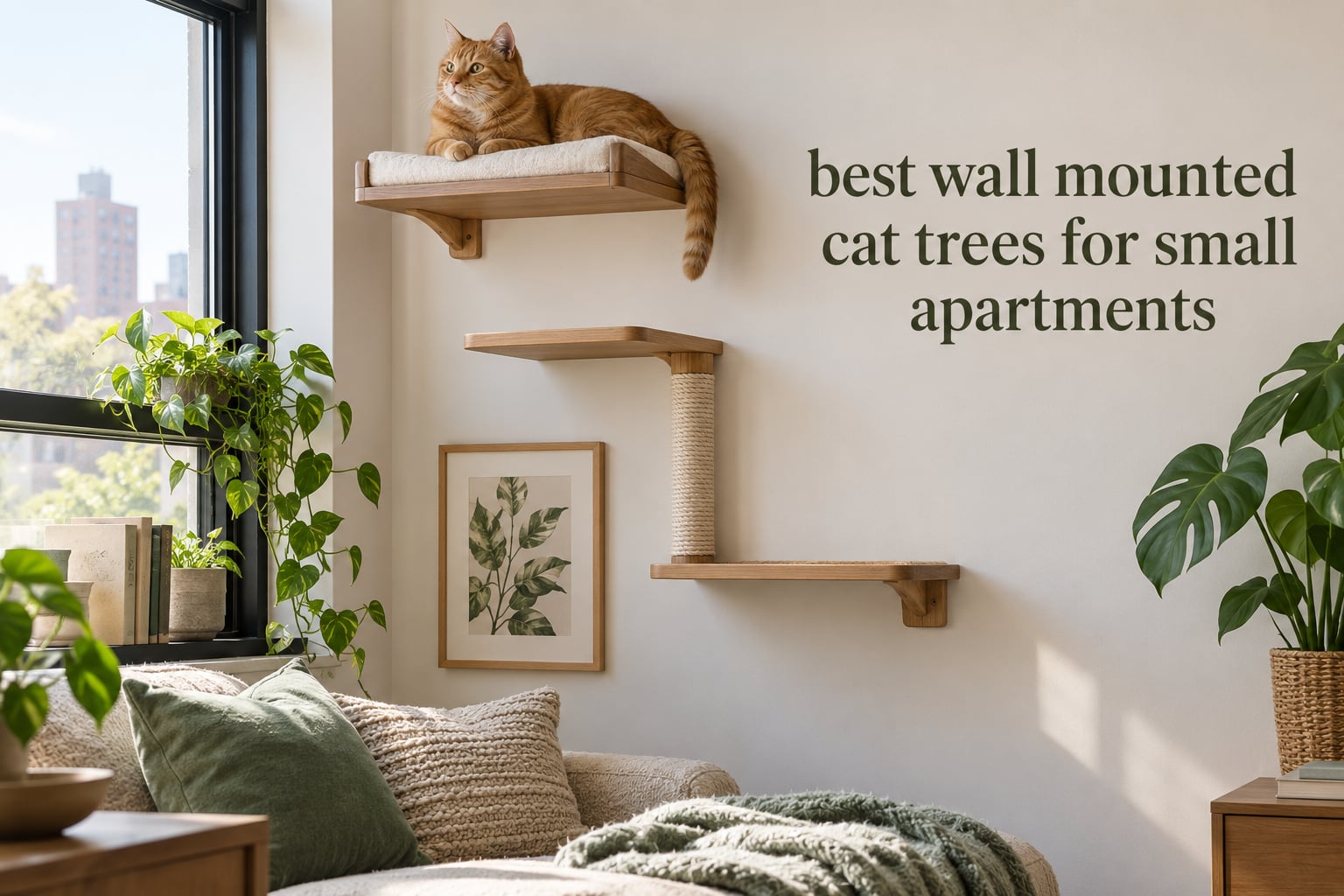 best wall mounted cat trees for small apartments