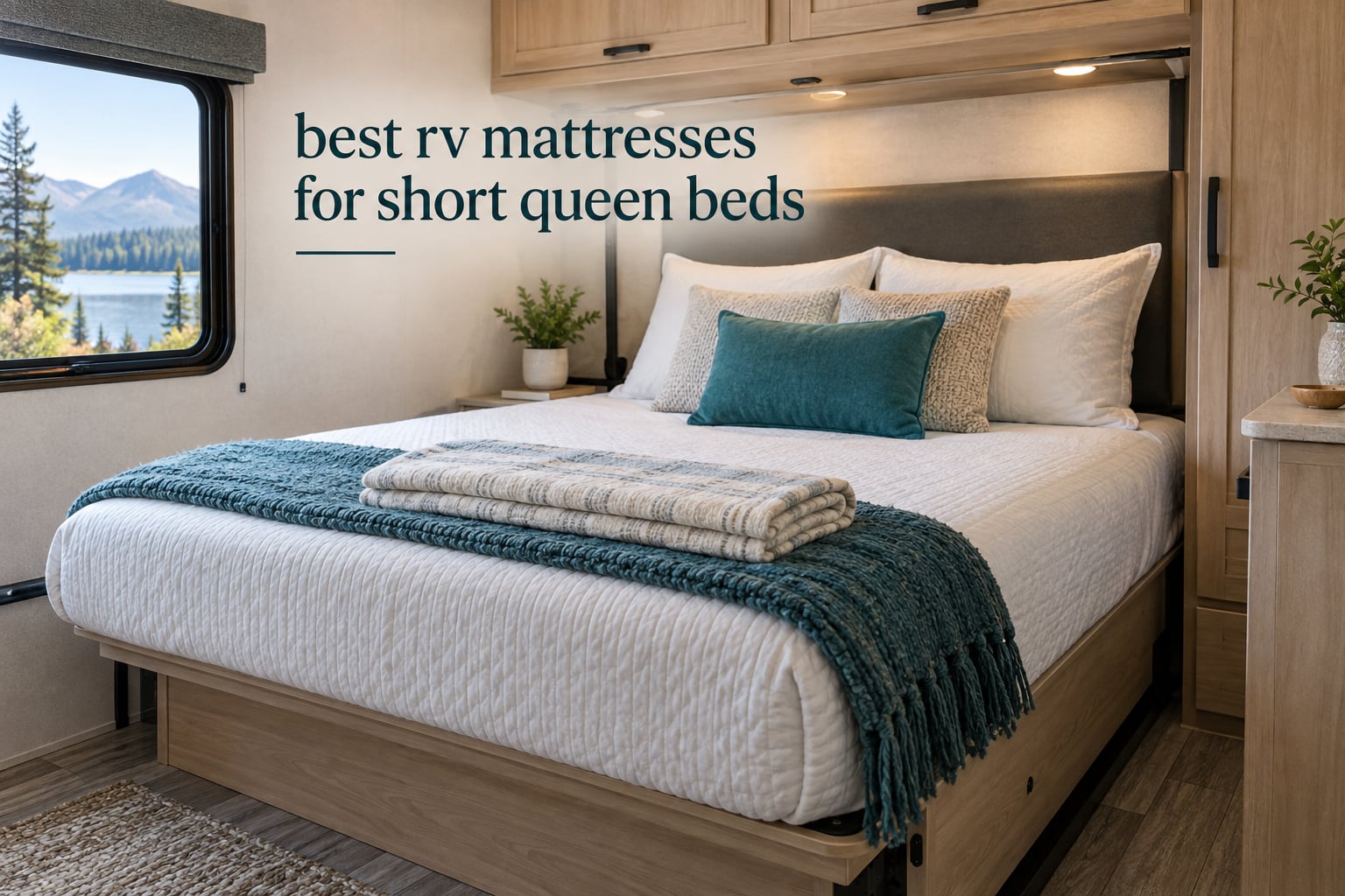 best rv mattresses for short queen beds