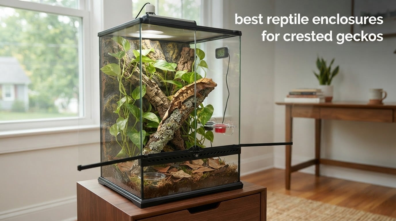 best reptile enclosures for crested geckos