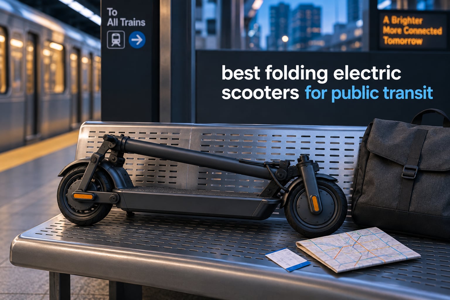 best folding electric scooters for public transit