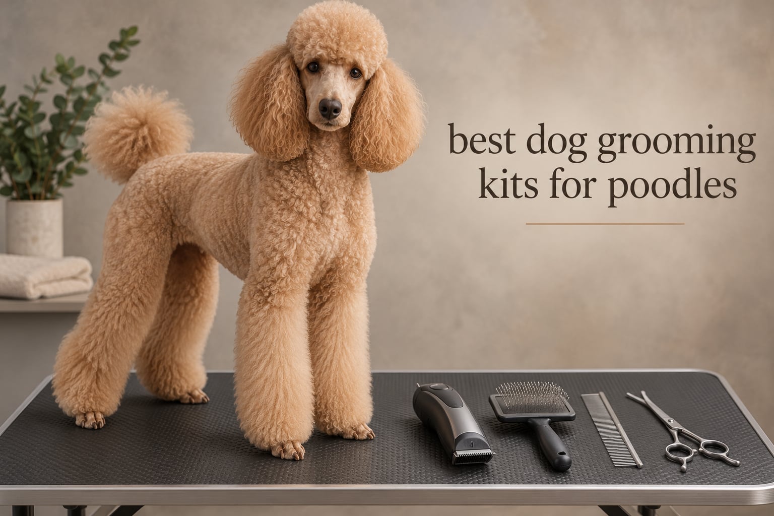 best dog grooming kits for poodles