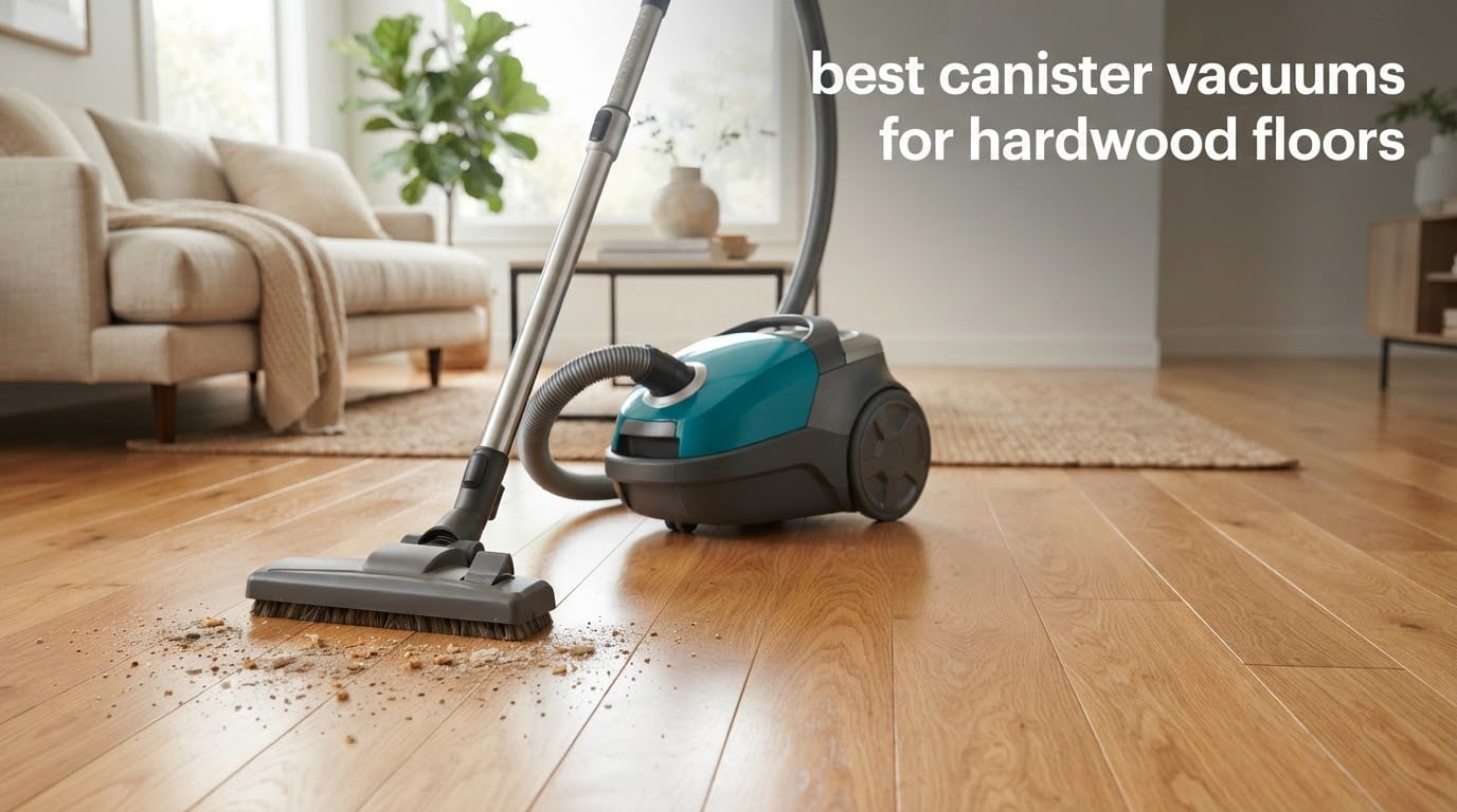 best canister vacuums for hardwood floors
