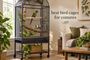 best bird cages for conures