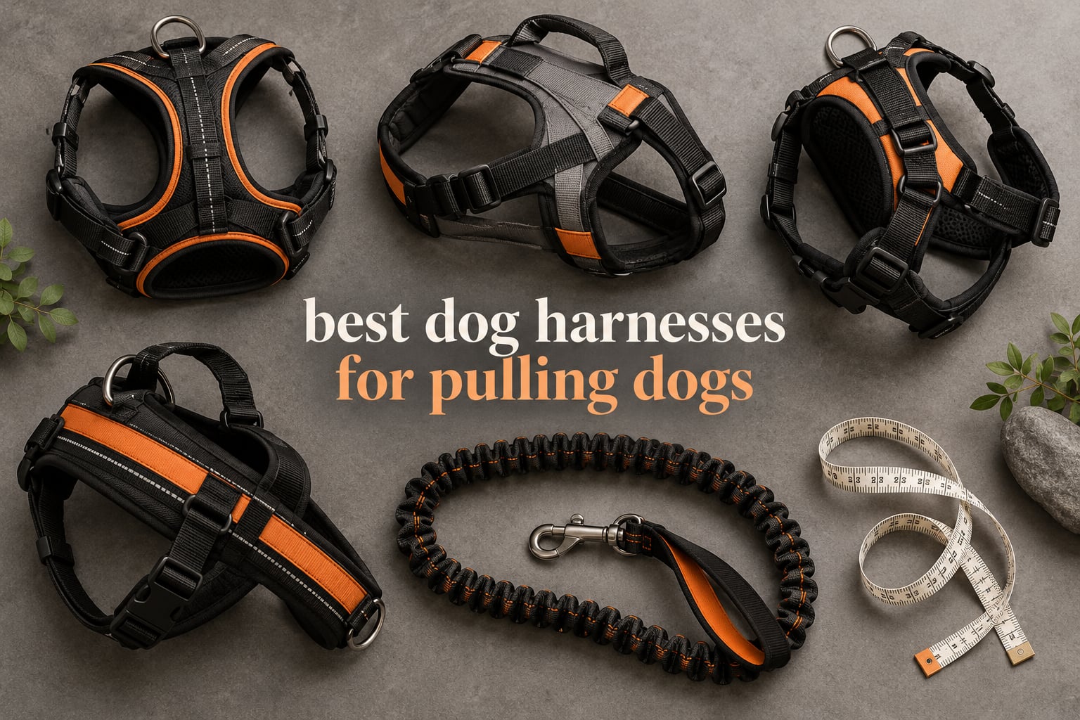best dog harnesses for pulling dogs