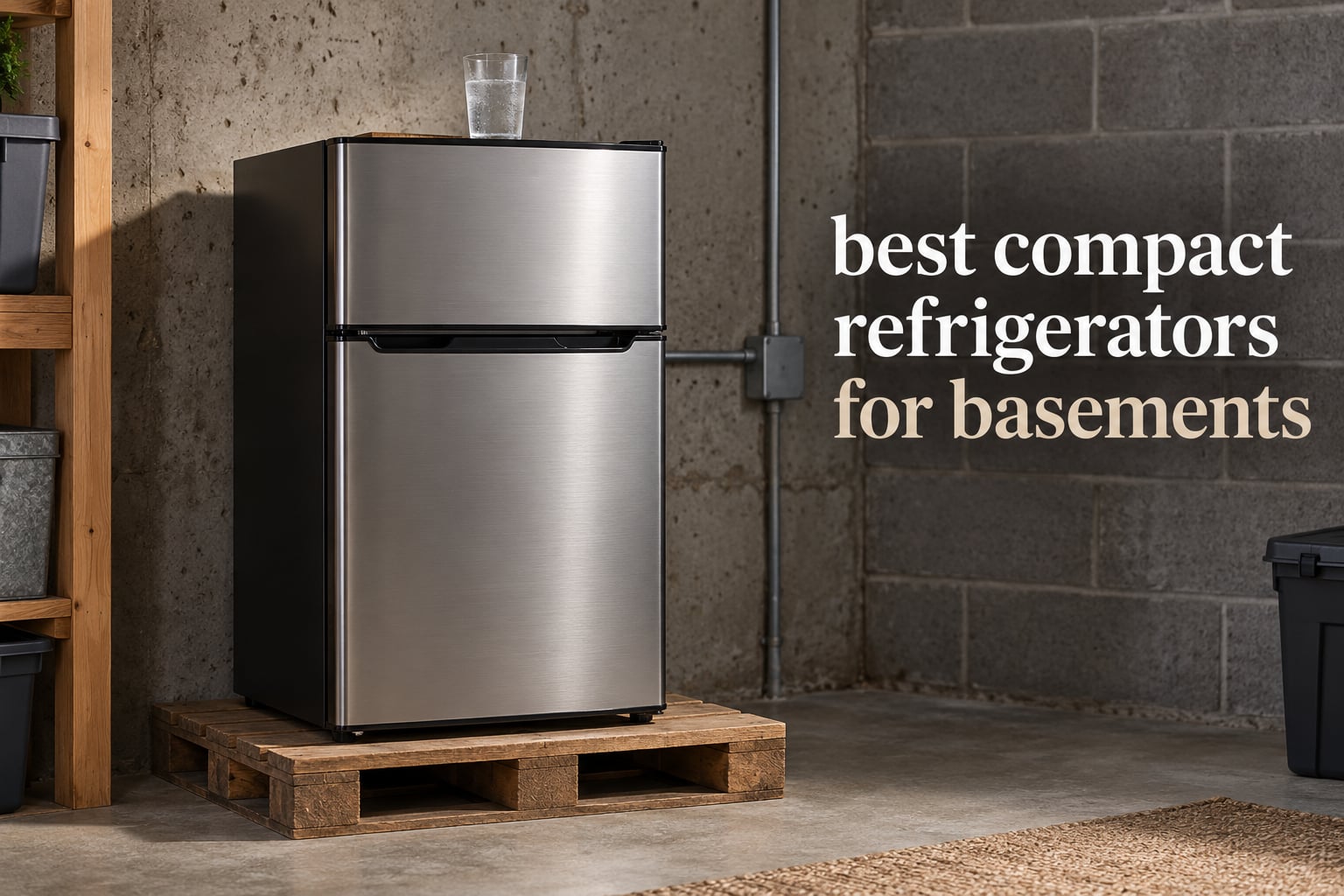 best compact refrigerators for basements