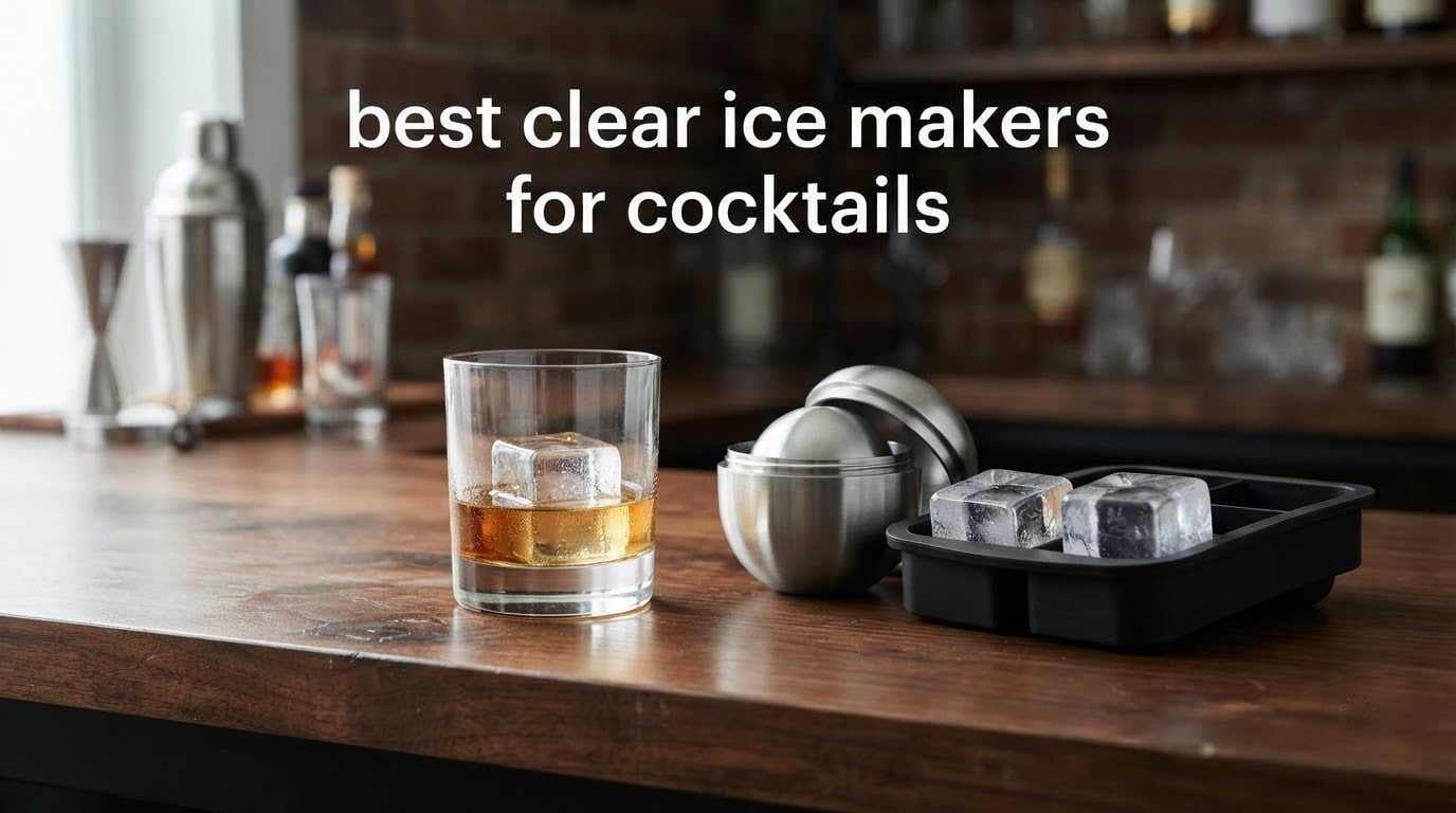 best clear ice makers for cocktails