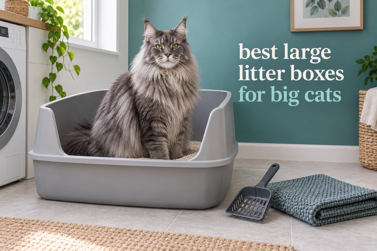 best large litter boxes for big cats