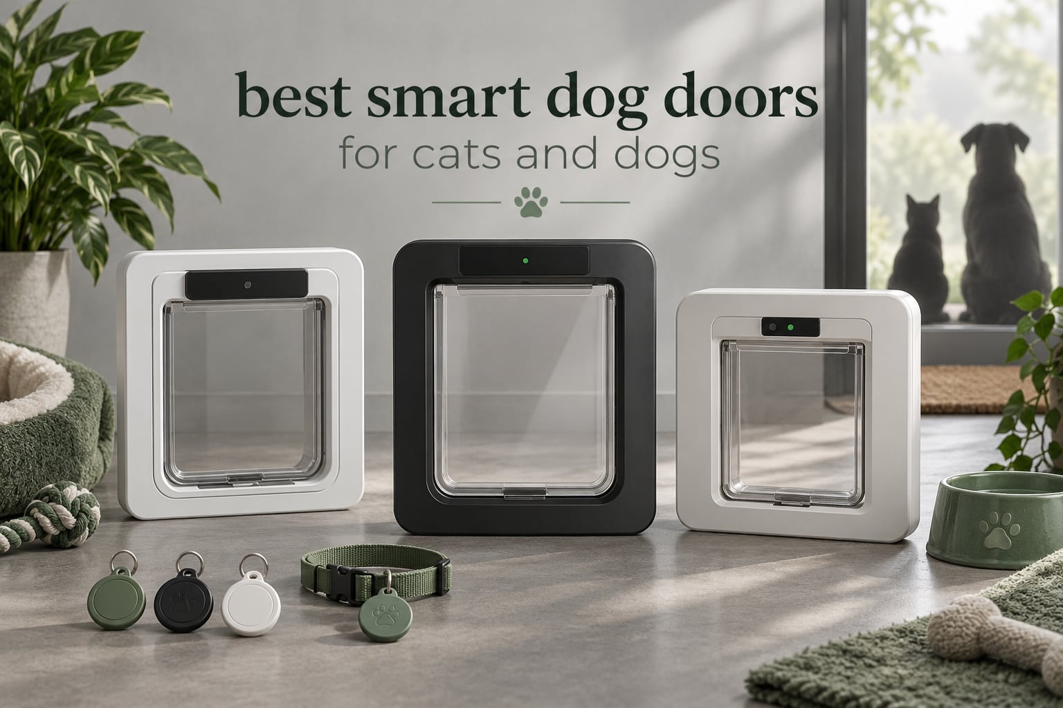 best smart dog doors for cats and dogs