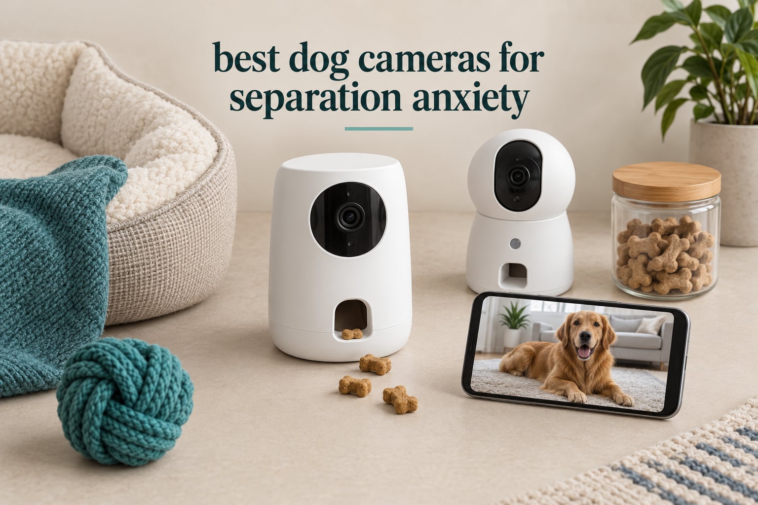 best dog cameras for separation anxiety