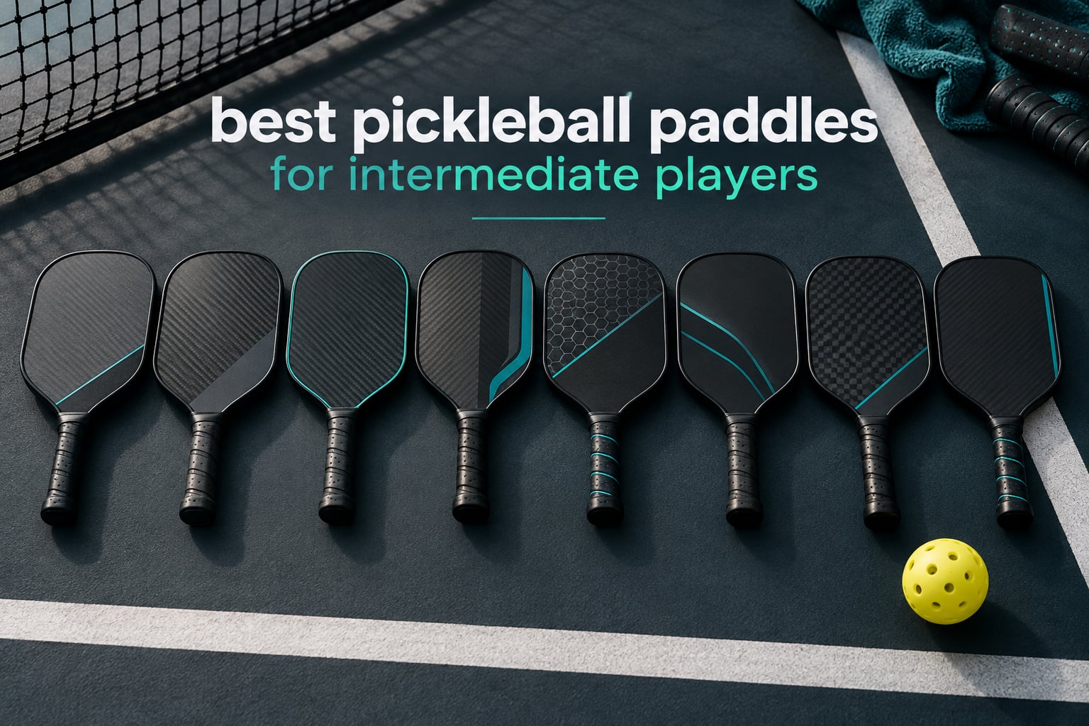 best pickleball paddles for intermediate players
