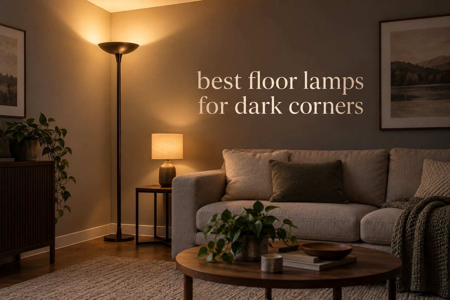 best floor lamps for dark corners