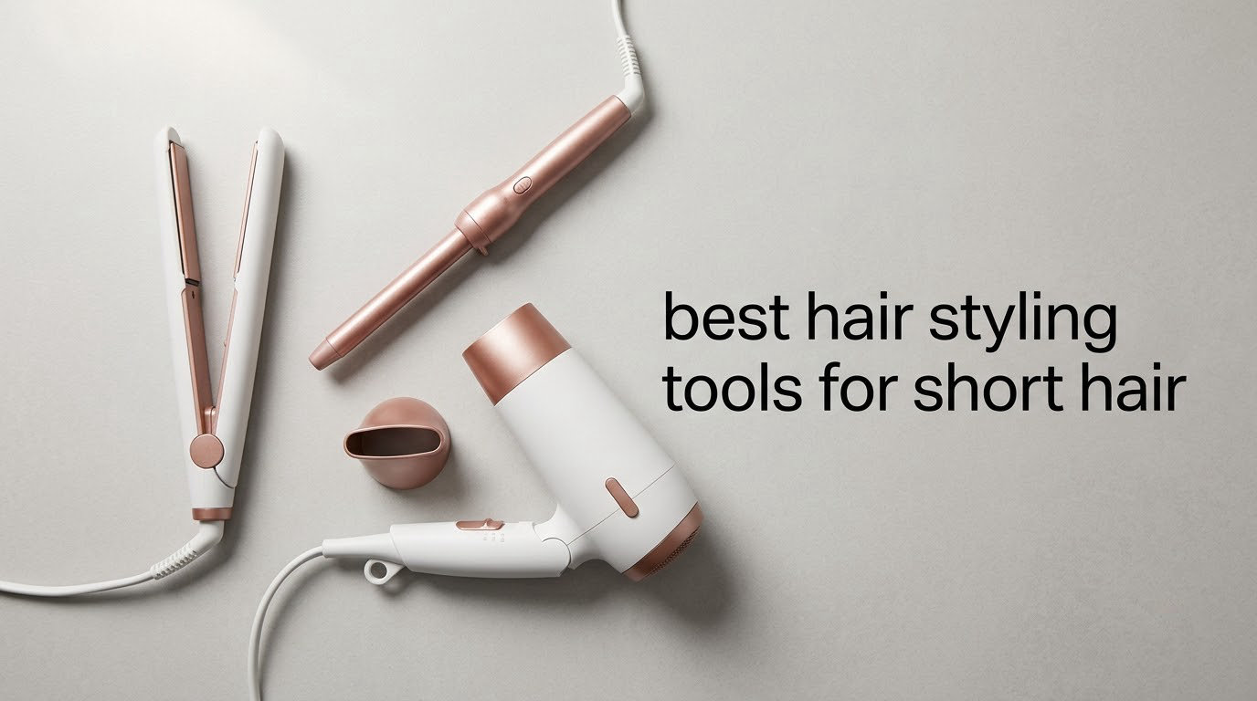 best hair styling tools for short hair