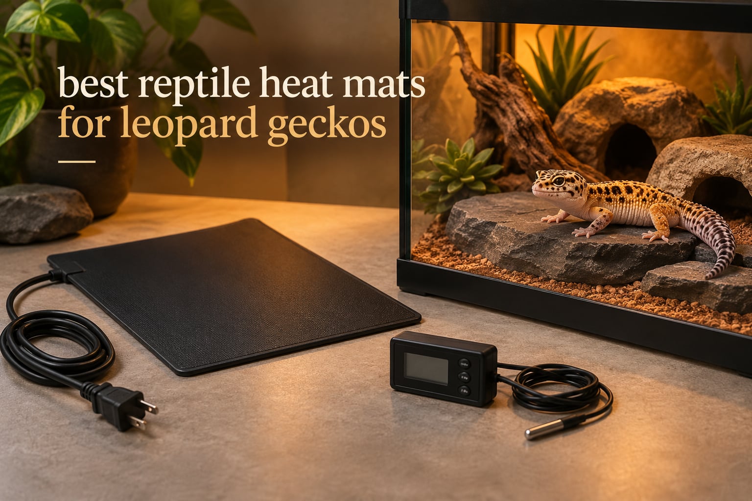 best reptile heat mats for leopard geckos