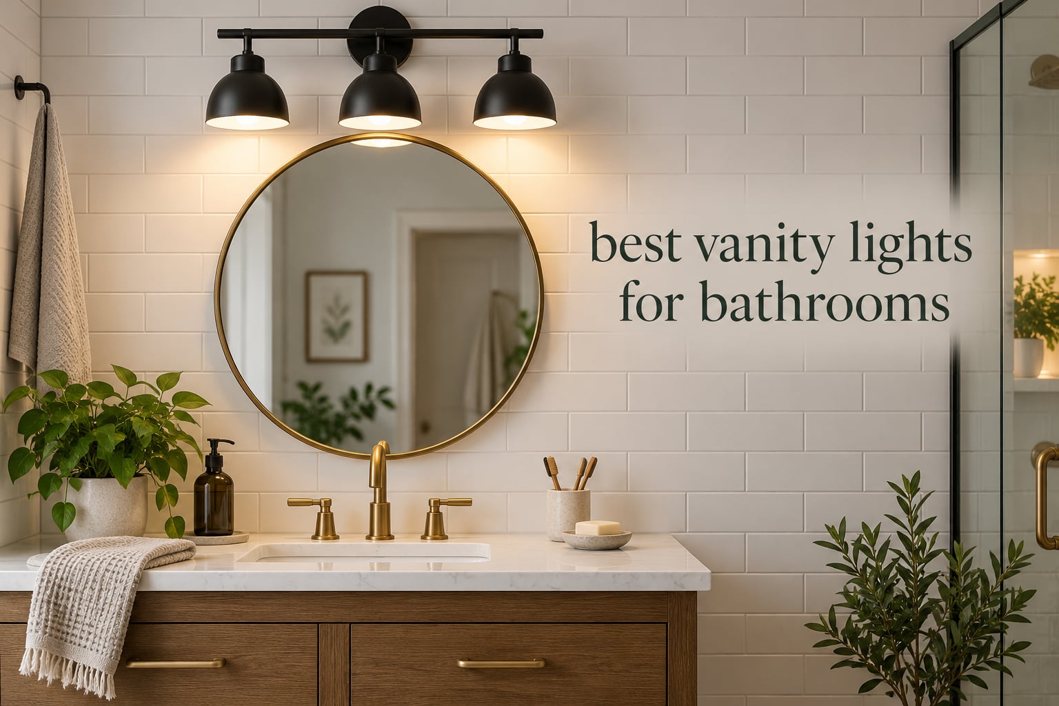 best vanity lights for bathrooms