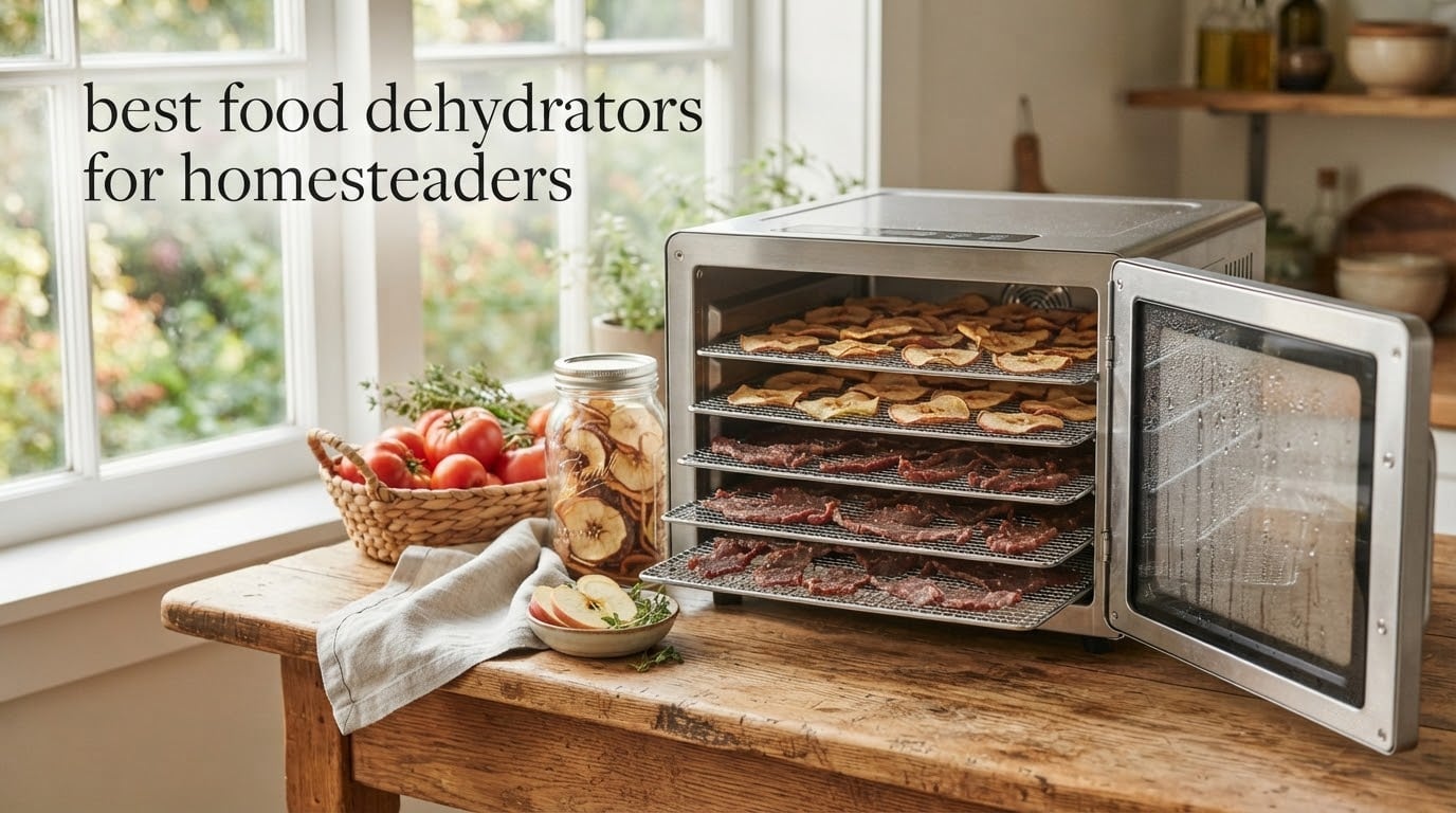 best food dehydrators for homesteaders