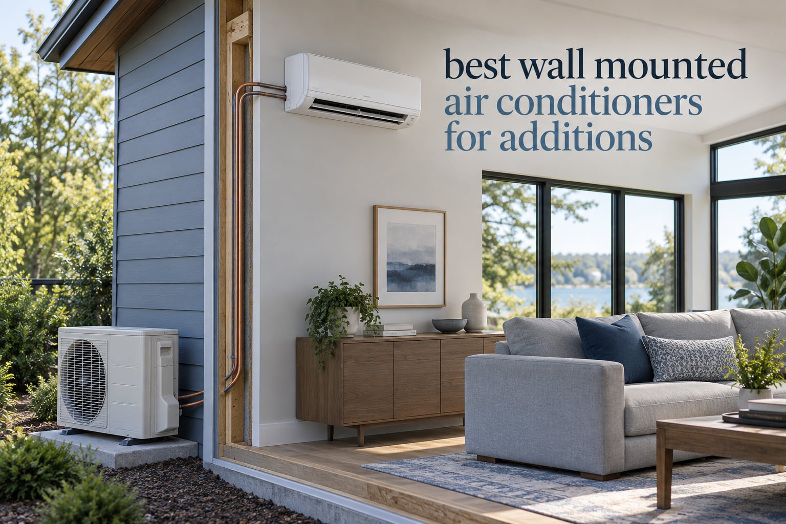 best wall mounted air conditioners for additions