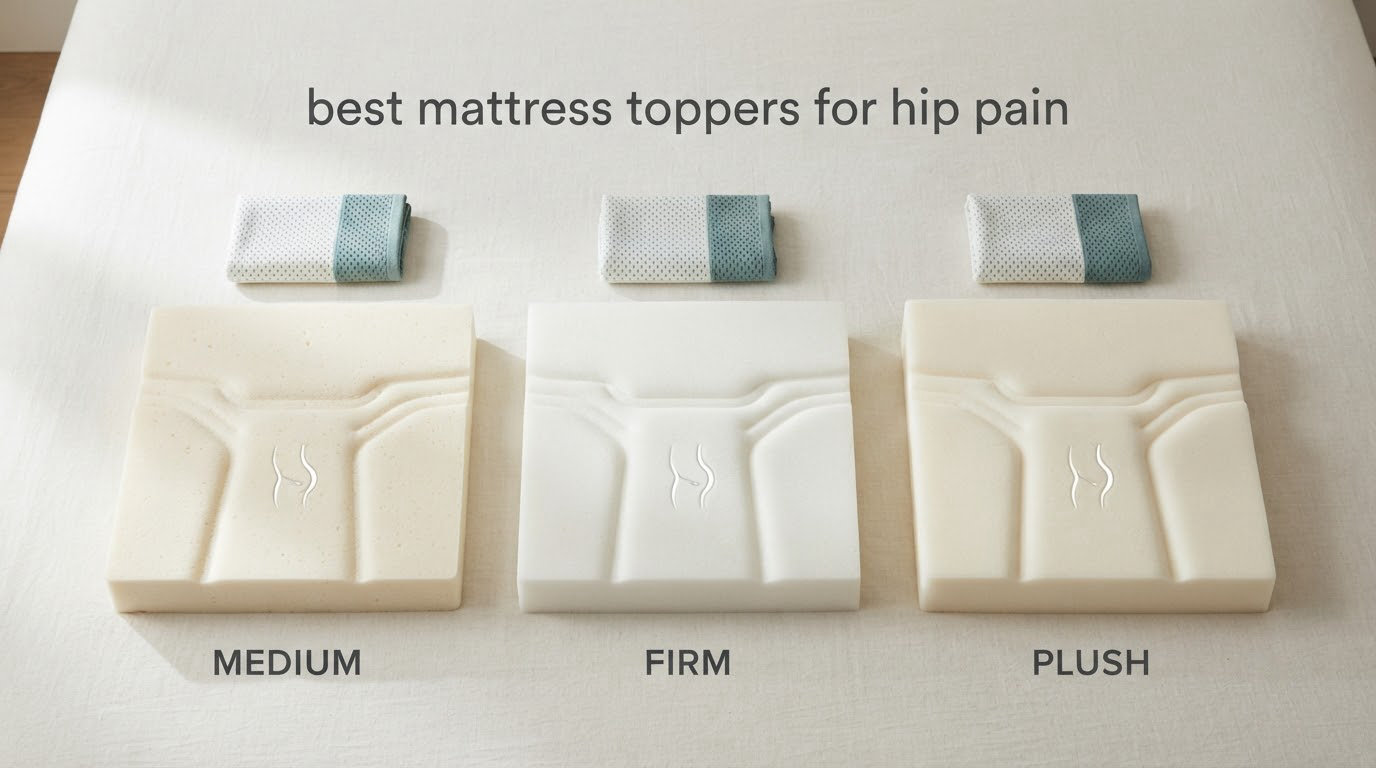 best mattress toppers for hip pain