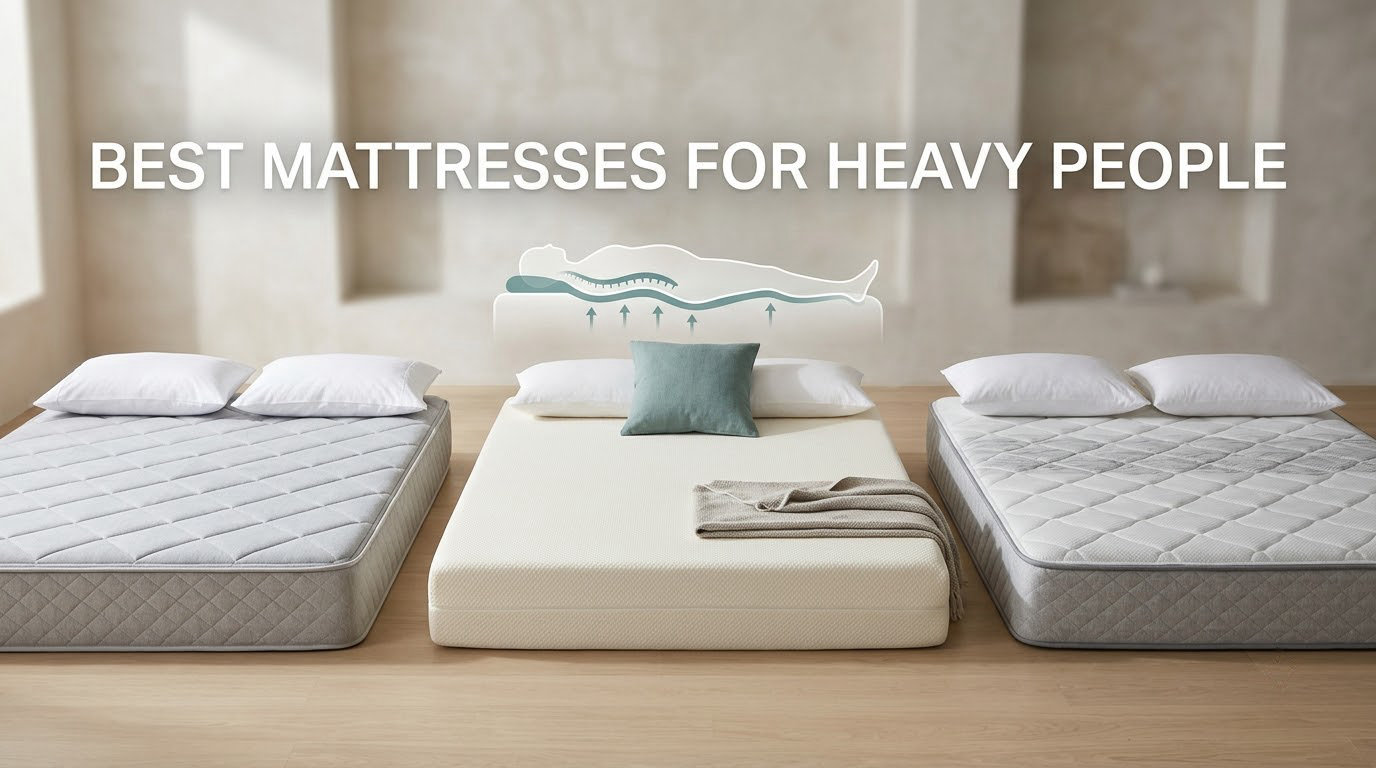 best mattresses for heavy people