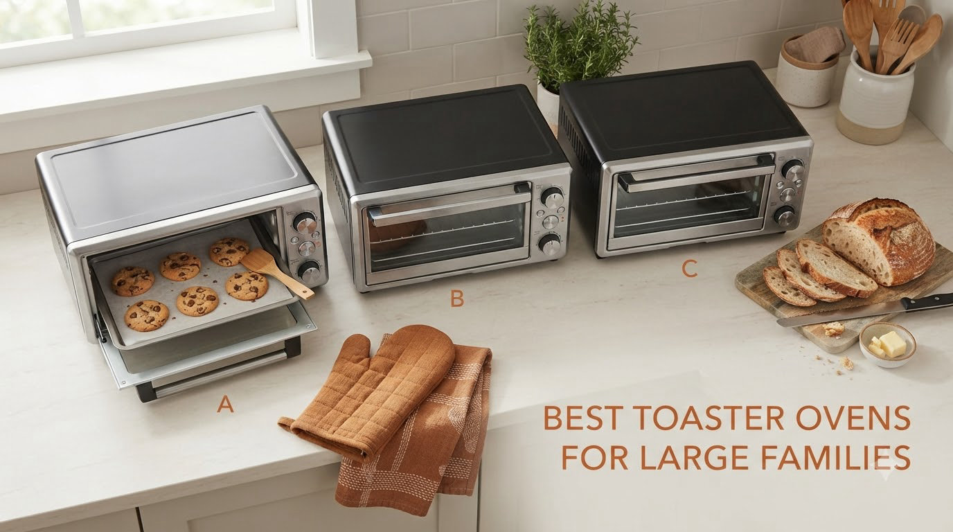 best toaster ovens for large families