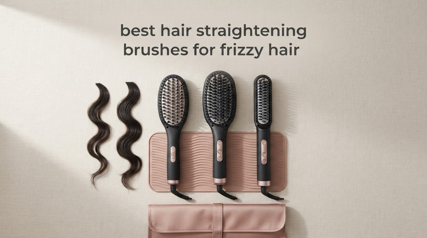 best hair straightening brushes for frizzy hair