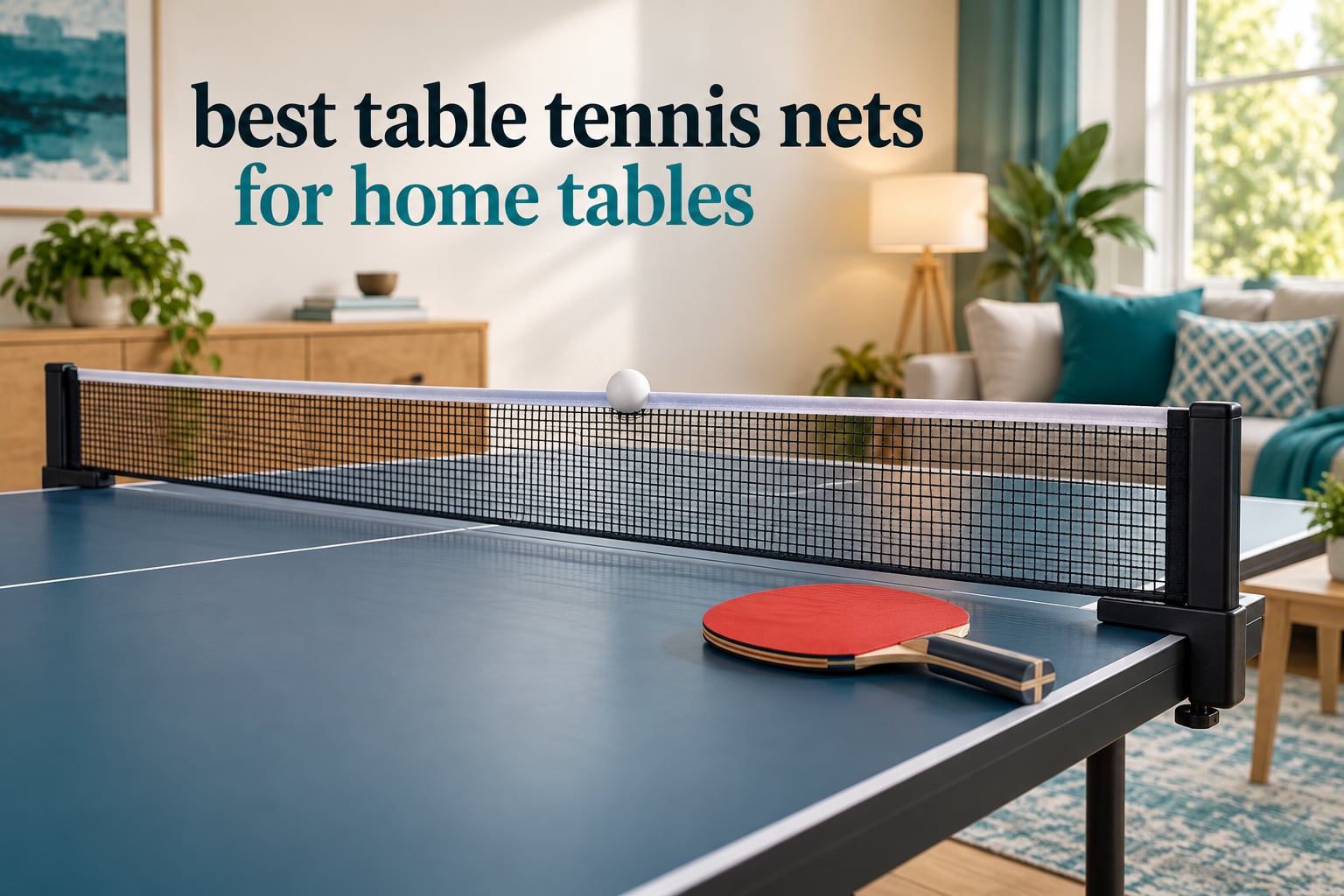 best table tennis nets for home tables