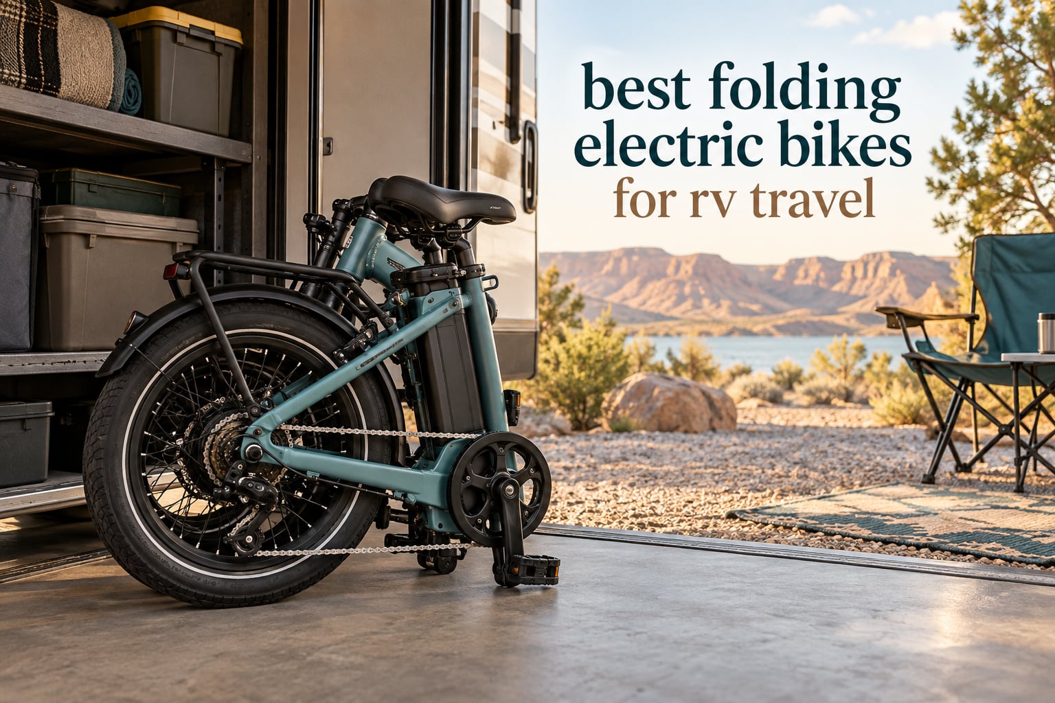 best folding electric bikes for rv travel
