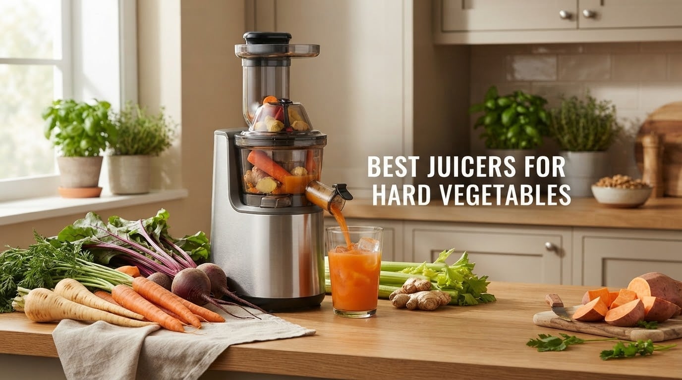 best juicers for hard vegetables