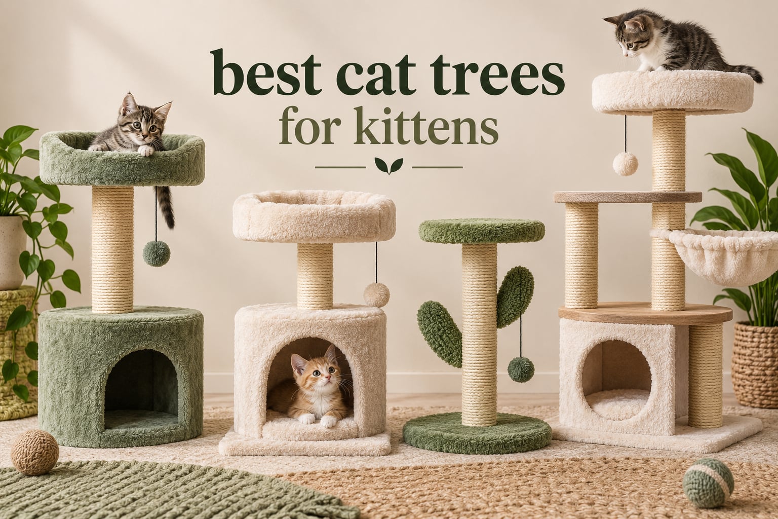 best cat trees for kittens