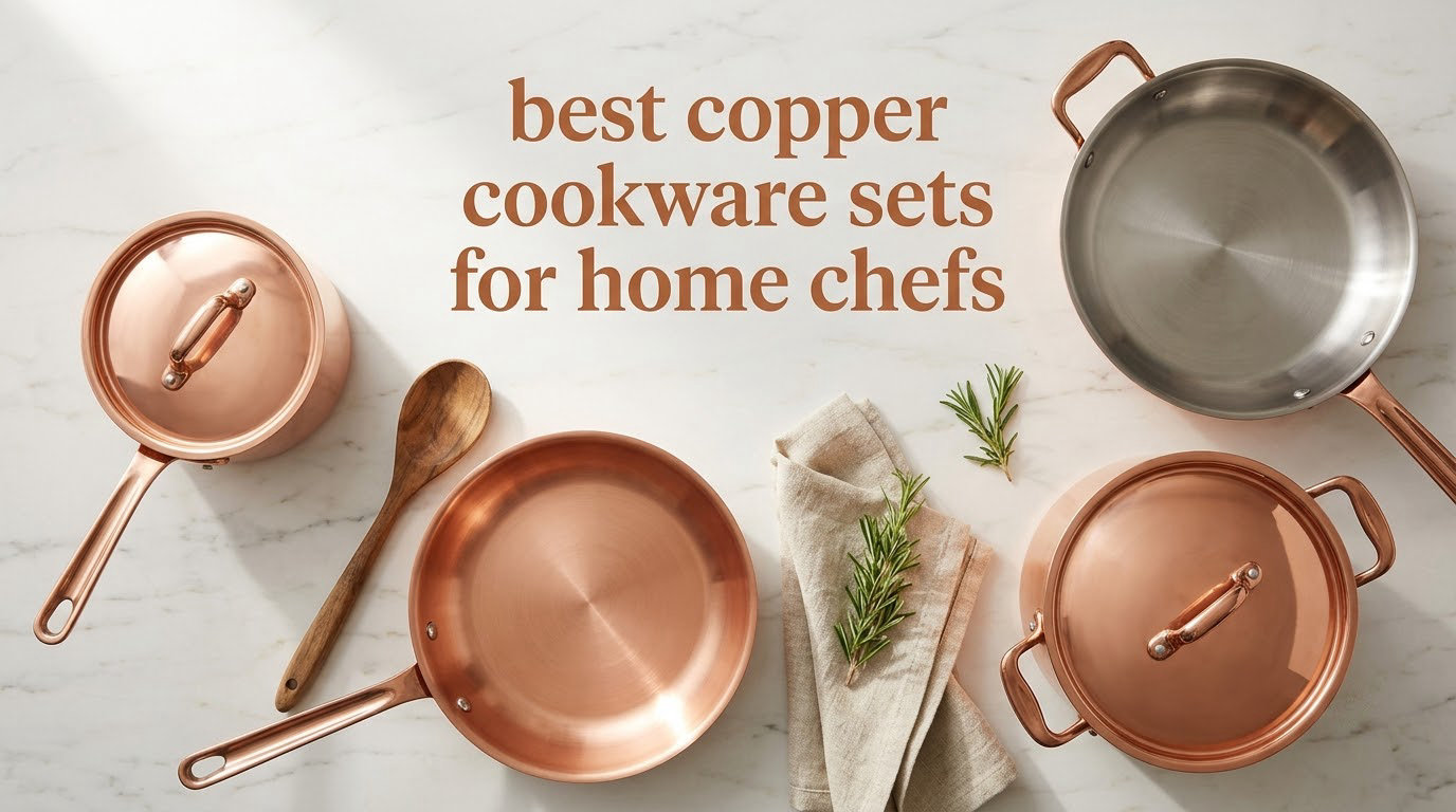 best copper cookware sets for home chefs