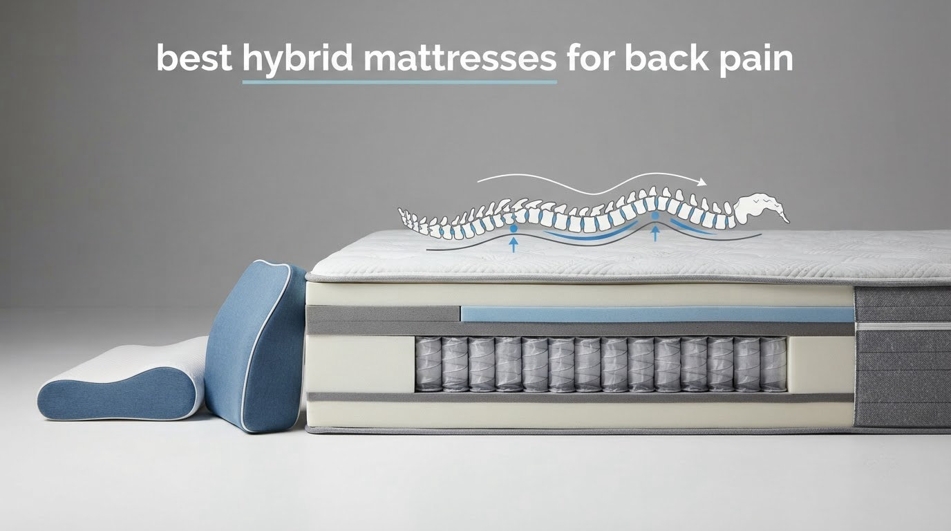 best hybrid mattresses for back pain