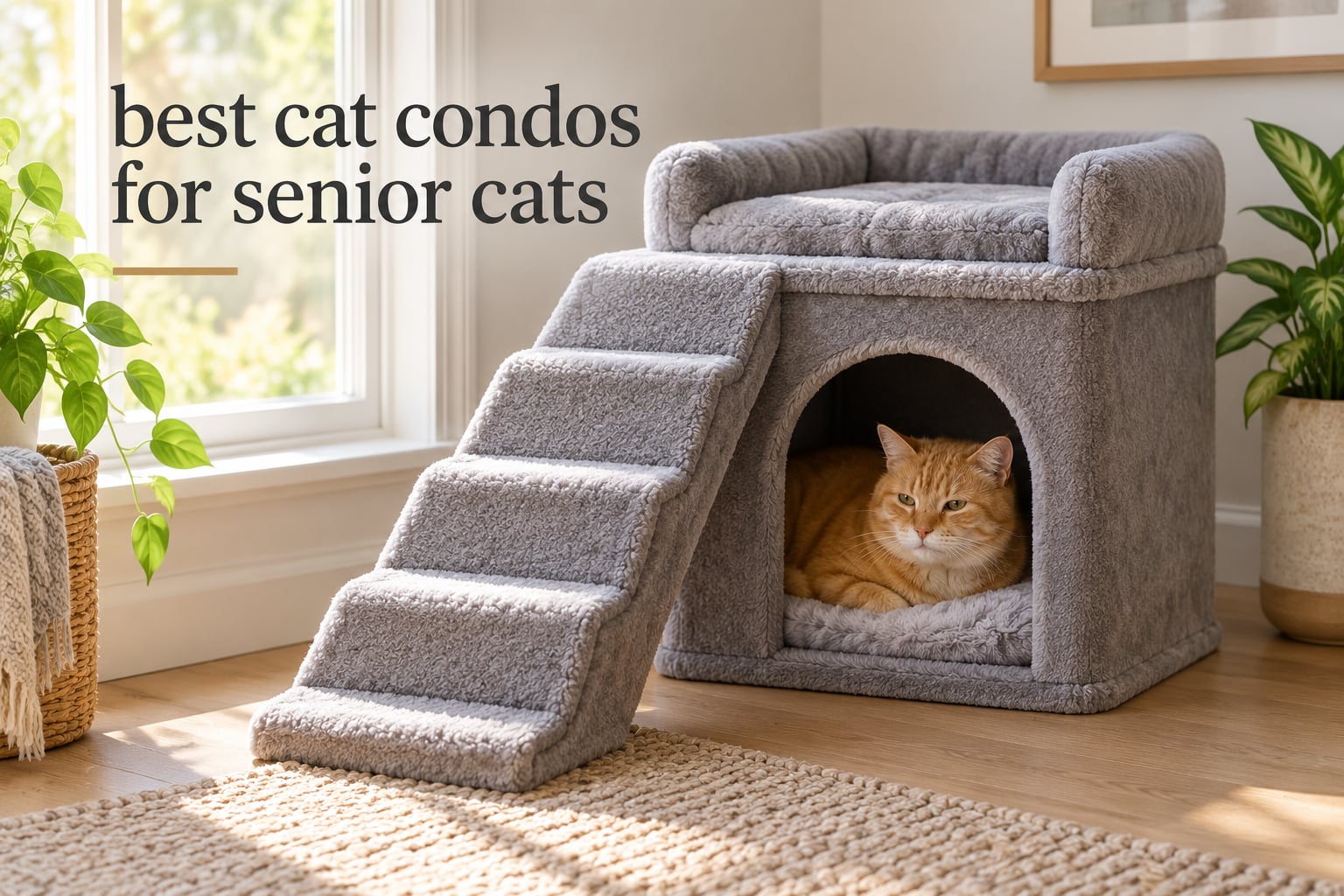 best cat condos for senior cats