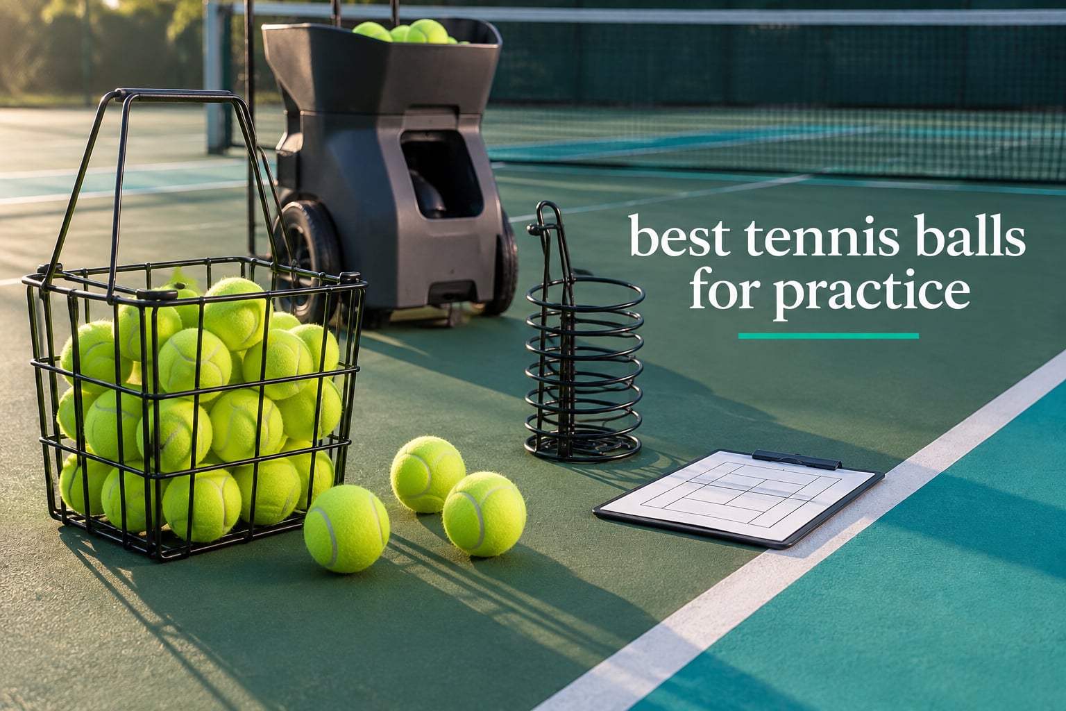 best tennis balls for practice