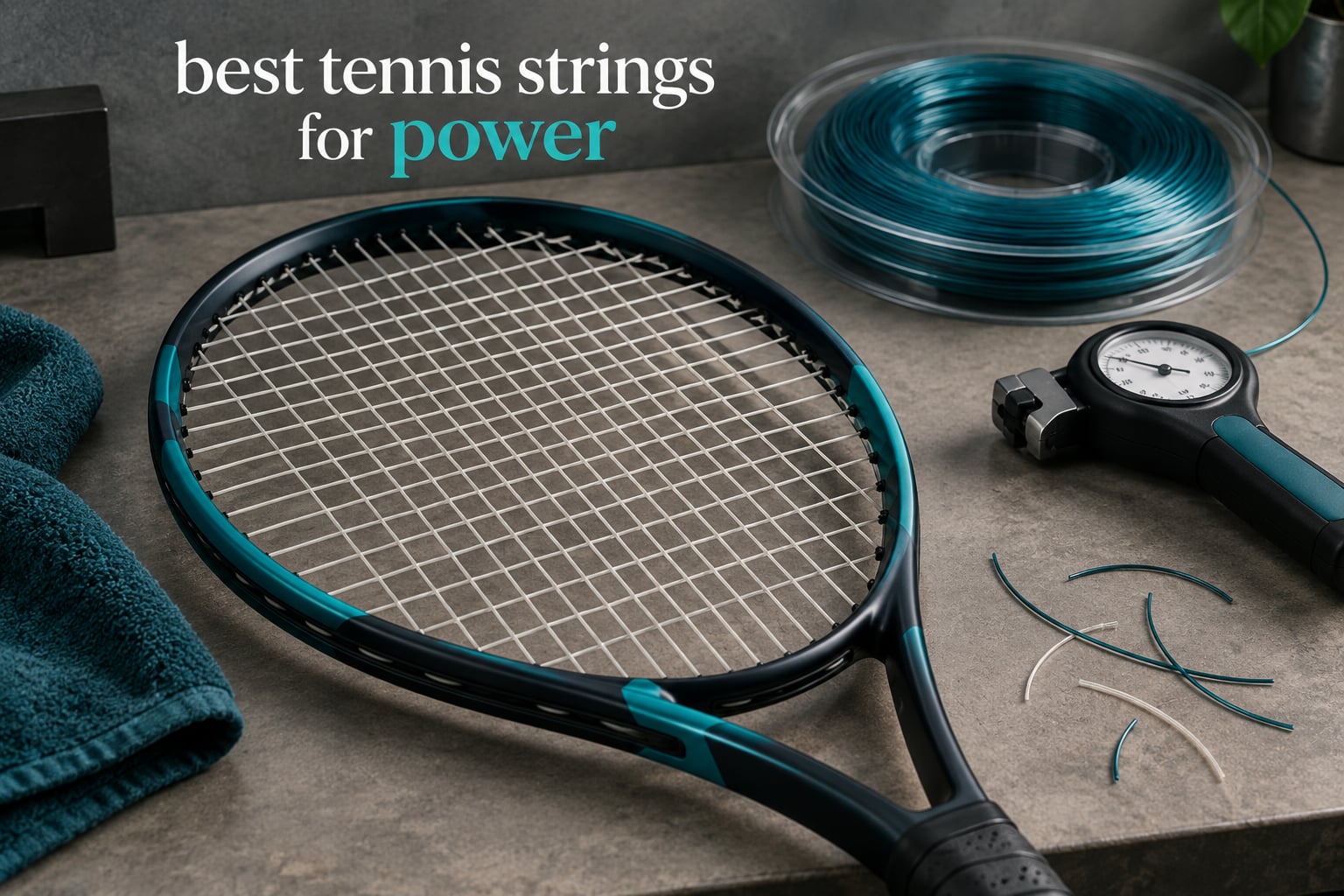 best tennis strings for power