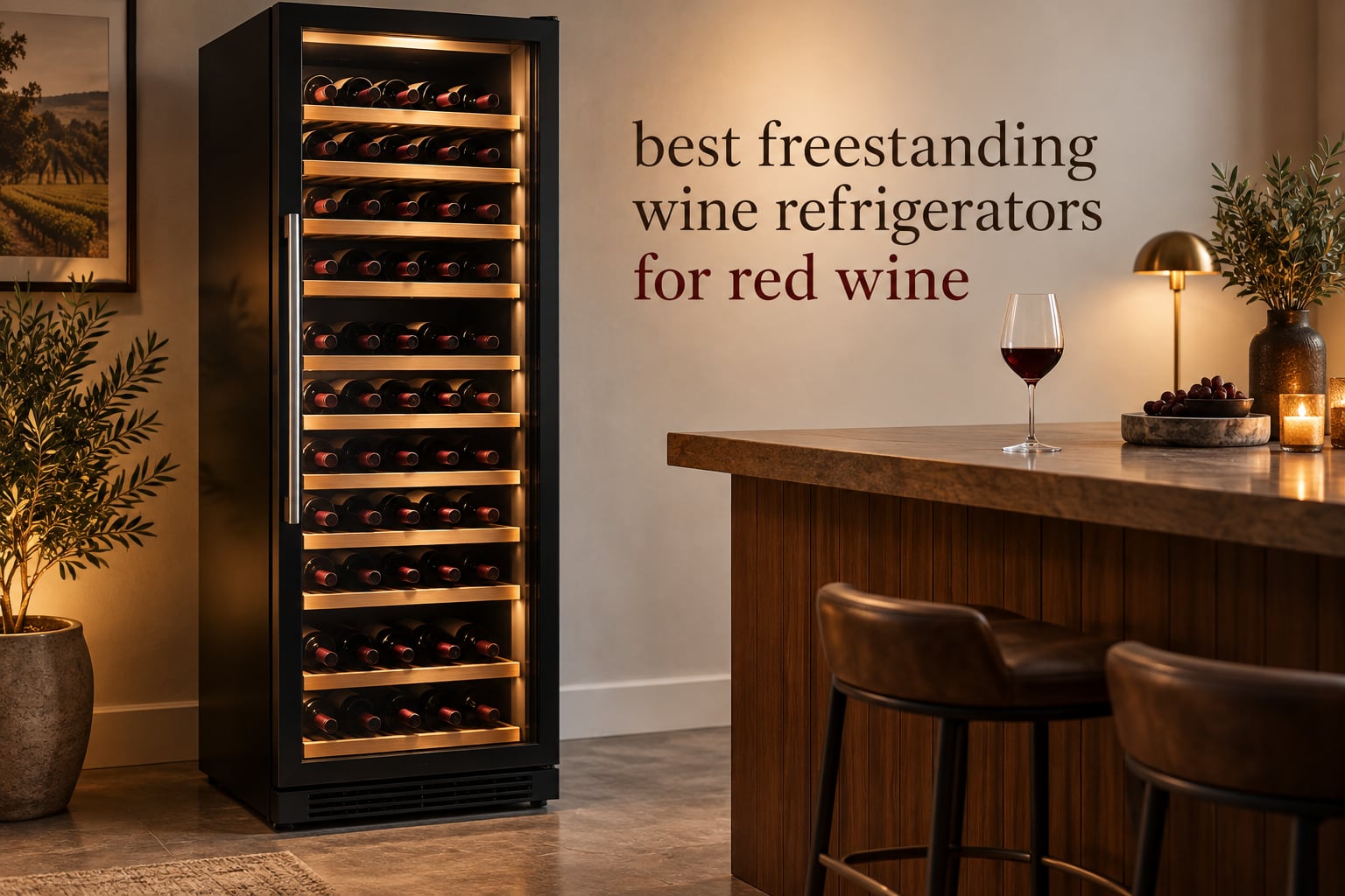 best freestanding wine refrigerators for red wine
