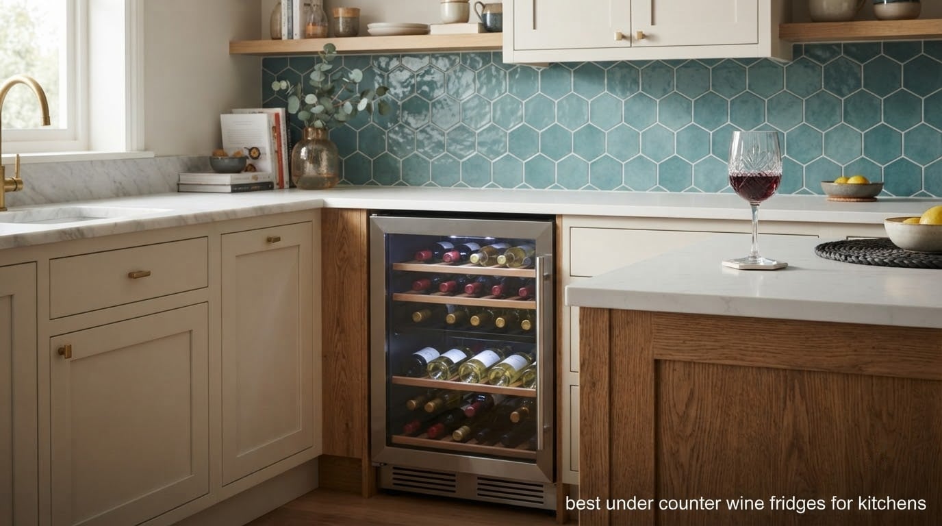 best under counter wine fridges for kitchens