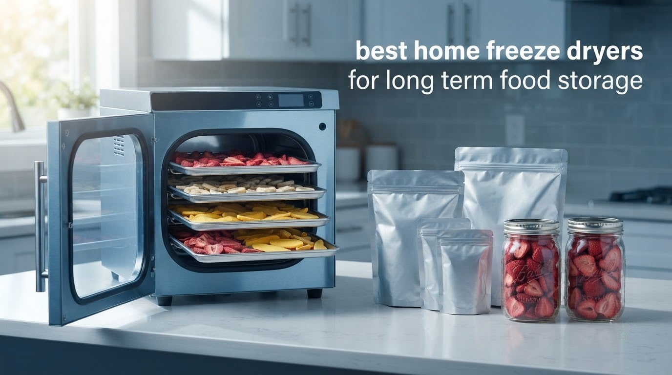 best home freeze dryers for long term food storage