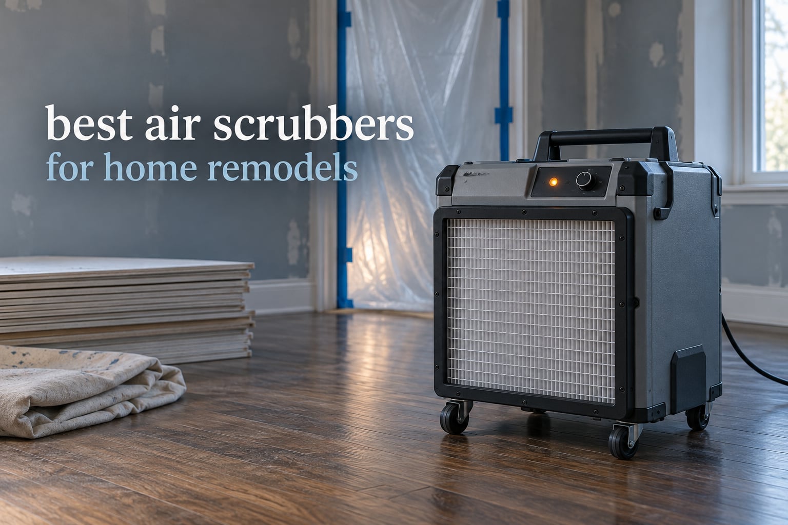 best air scrubbers for home remodels