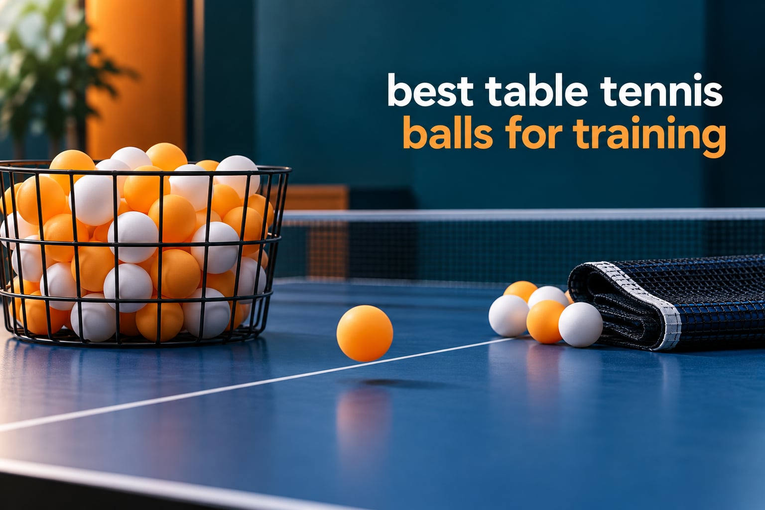 best table tennis balls for training