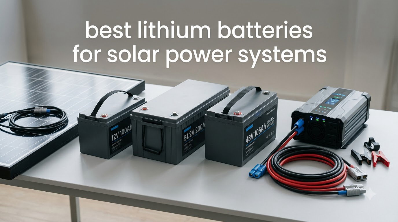 best lithium batteries for solar power systems