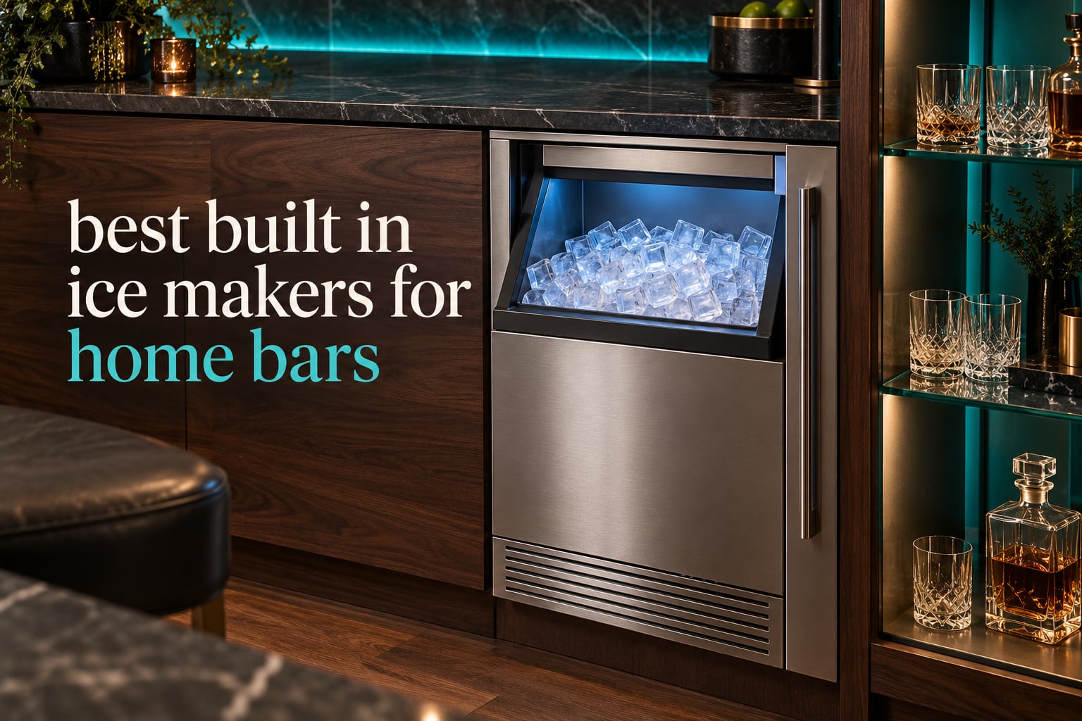 best built in ice makers for home bars