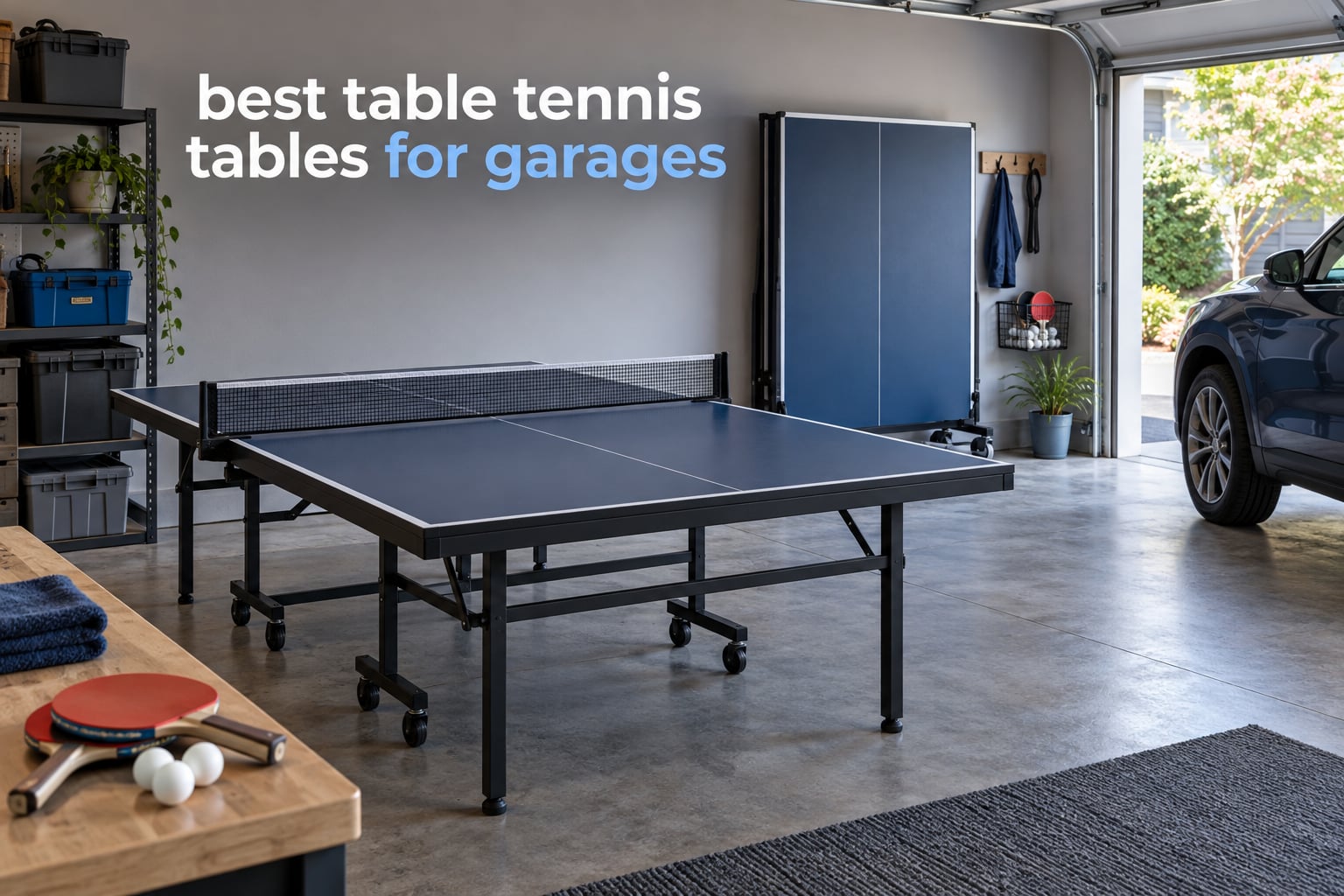 best table tennis tables for garages