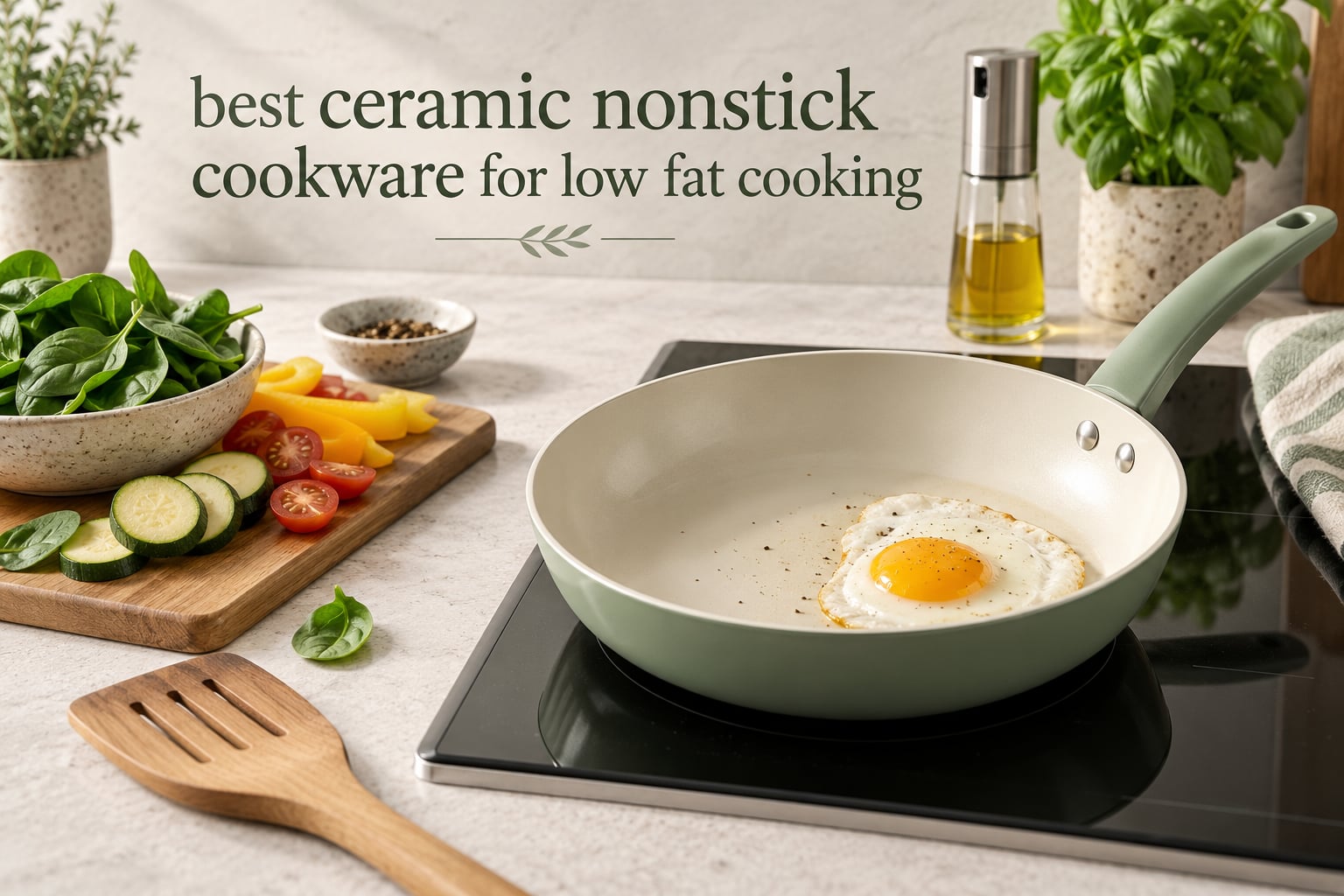 best ceramic nonstick cookware for low fat cooking
