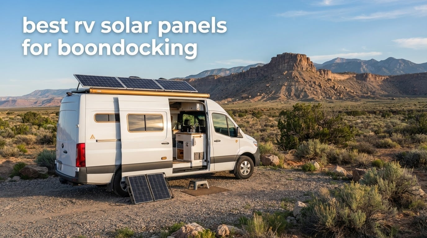 best rv solar panels for boondocking