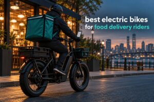 best electric bikes for food delivery riders