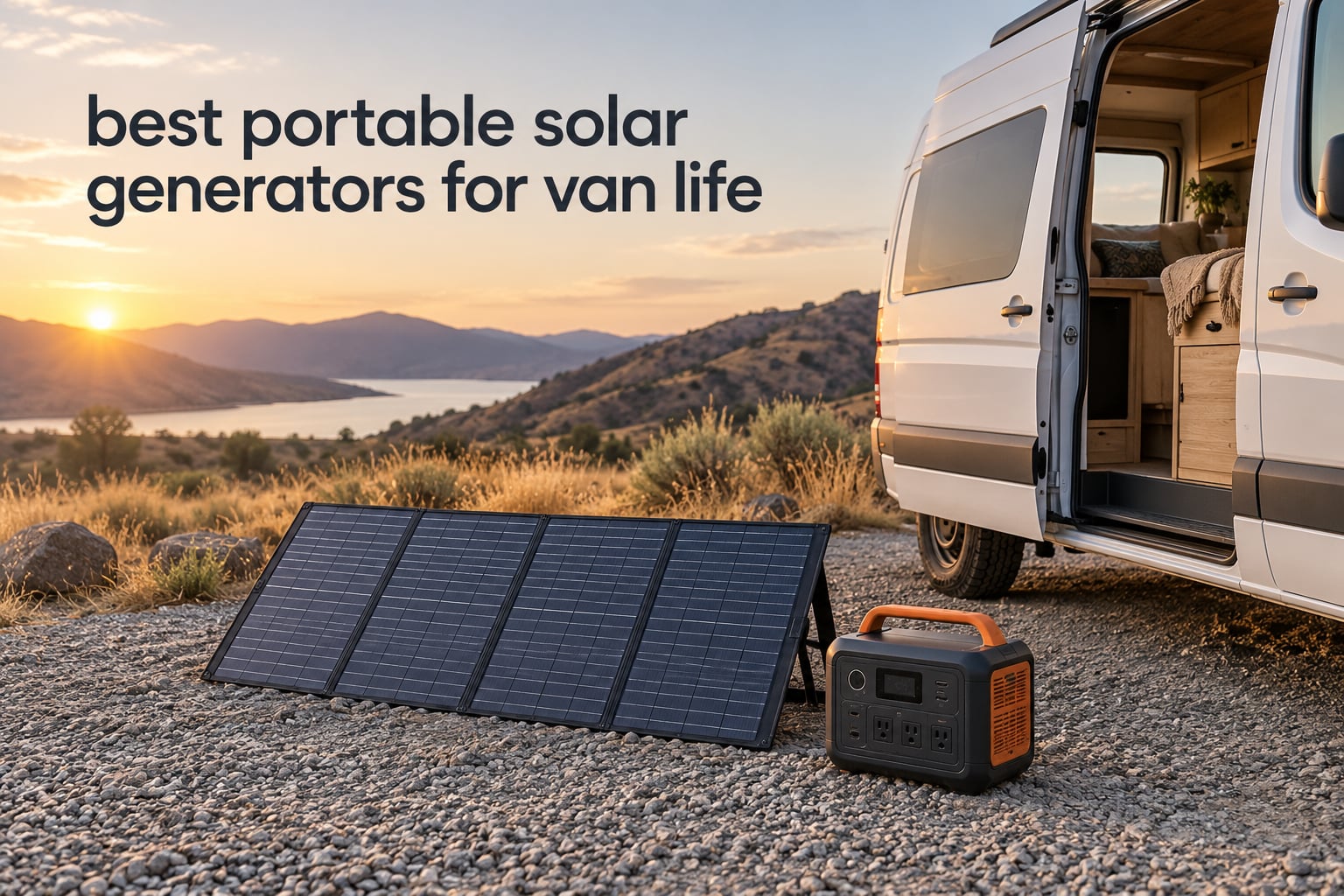 best portable solar generators for van life
