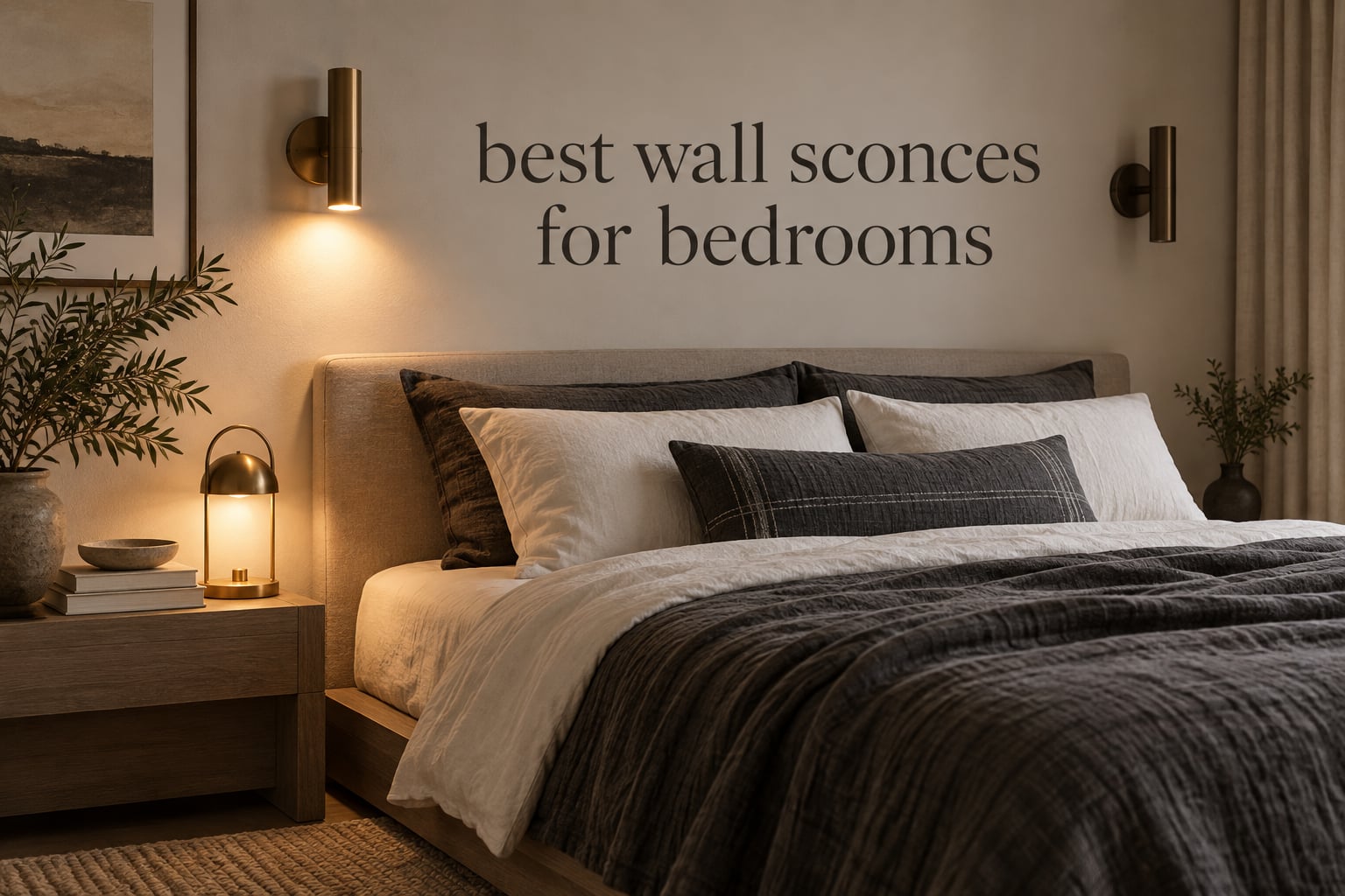 best wall sconces for bedrooms